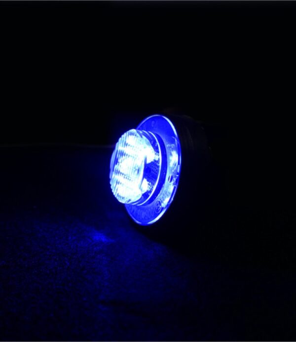 Blauwe LED Flitser bedraad - Afbeelding 2