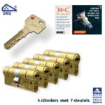 condor-5-cillinders-met-7-sleutels-messing-skg