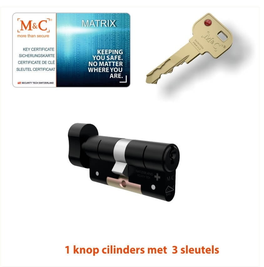M&C 5 x Matrix Cilinder SKG*** met CERTIFICAAT - Afbeelding 10