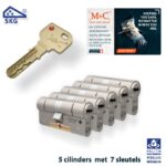 M&C 5x Condor Cilinder SKG*** met CERTIFICAAT