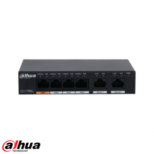 Dahua 6-Port Gigabit Switch 4-Port PoE
