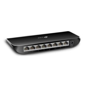 TP-Link TL-SG1008D Unmanaged Gigabit Ethernet (10/100/1000) Zwart