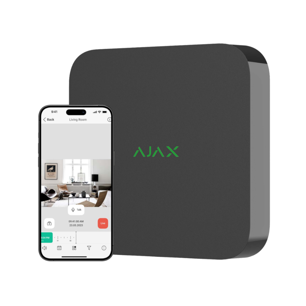 Ajax NVR Zwart