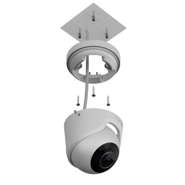 Exploded view - Ajax TurretCam - white