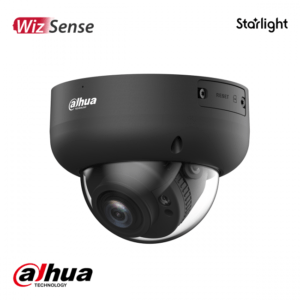 Dahua 4MP IR Vari-focal Dome WizSense Network Camera ZWART