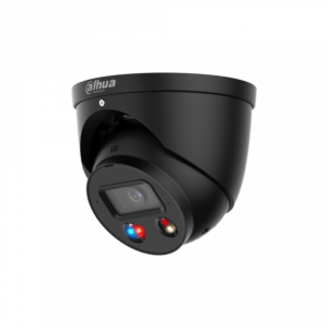 Dahua 5MP TiOC3.0 Smart Dual Illumination Active Deterrence Fixed-focal Eyeball WizSense 2.8mm Zwart