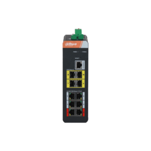 Dahua IS4410-6GT-120 Managed industriële Gigabit switch, 6x PoE poorten, 4x SFP, Excl. voeding