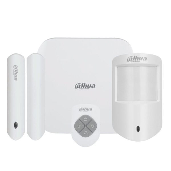Dahua ART-ARC3800H-03-FW2(868) AirShield Alarm Hub 2 Wi-Fi, LAN en 4G draadloos magneetcontact, PIR en handzender