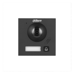 Dahua VTO4201FB-P1 Video Intercom Camera Hoofdmodule met beldrukker Zwart PoE