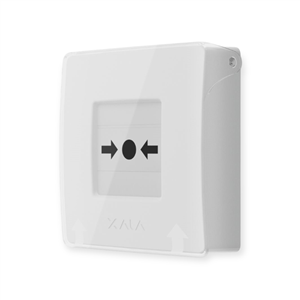 AJAX EN54 Manual Call Point handmelder wit